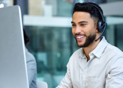 Agent providing tax software support for tax professionals.